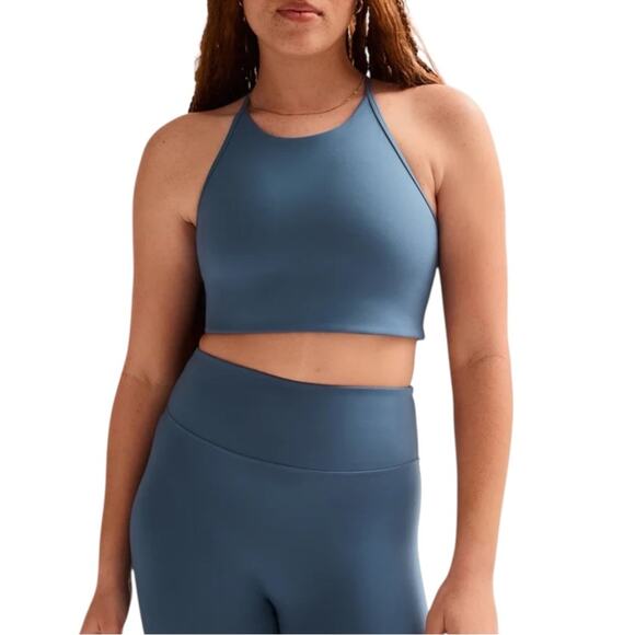 Girlfriend Collective Laguna Colette Halter Bra - Picture 5 of 5